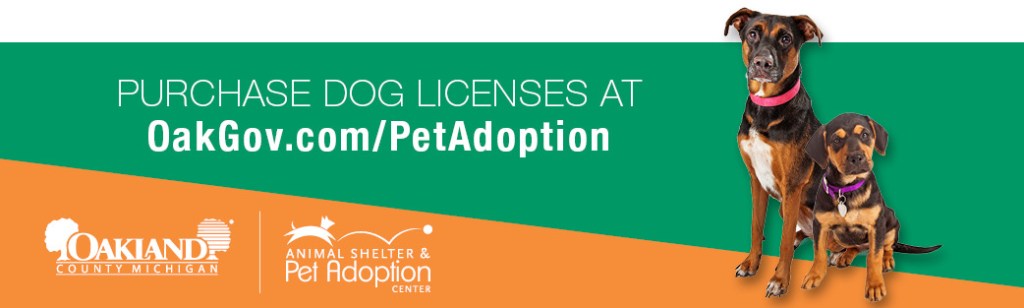 Oakland County, It's Time to Renew your Dog License! – Oakland County Blog