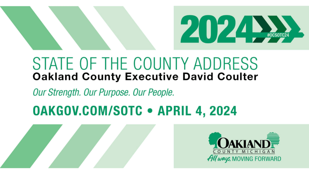 How to Watch 2024 State of The County Address Oakland County Blog